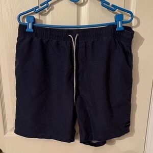 Rip Curl Dark Blue Swim Trunks